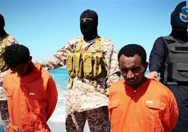 مرة جدیدة المسیحیون فی لیبیا ضحیة الإرهاب و التوقیع داعش (صنع فی أمریکا)